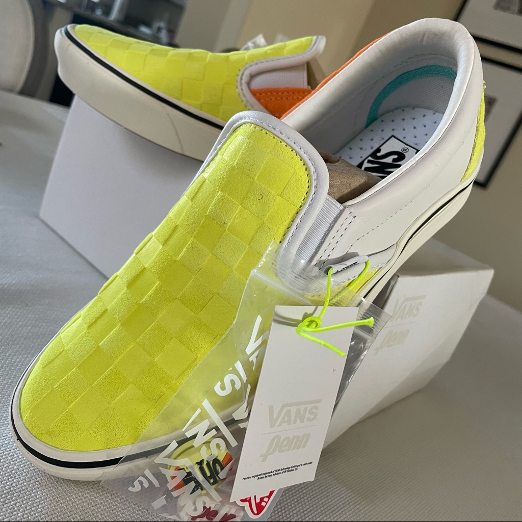 Vans X Penn Comfycush Slip On Sneaker - Us Women 8